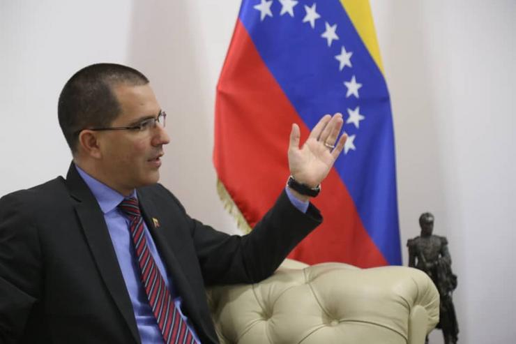 Jorge Arreaga, xefe da diplomacia de Venezuela 