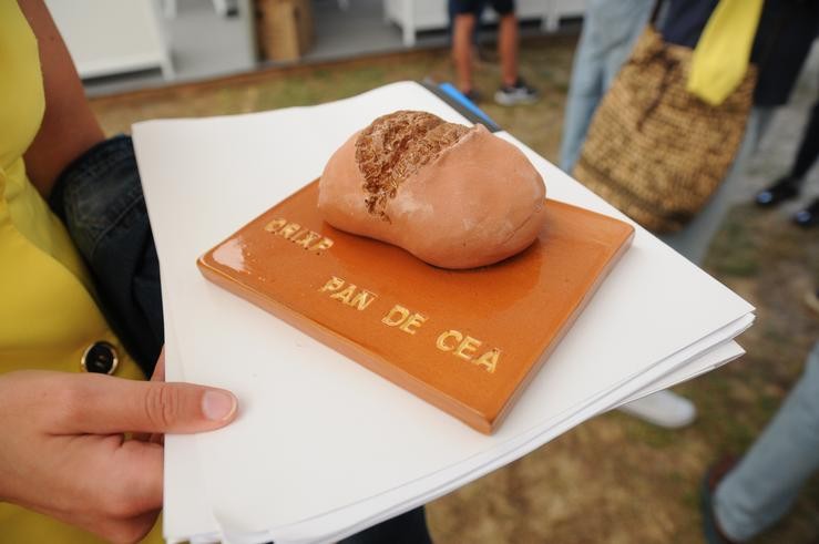 Homenaxe ao Pan de Cea na festa de exaltación celebrada este domingo en San Cristovo de Cea.. XUNTA DE GALICIA