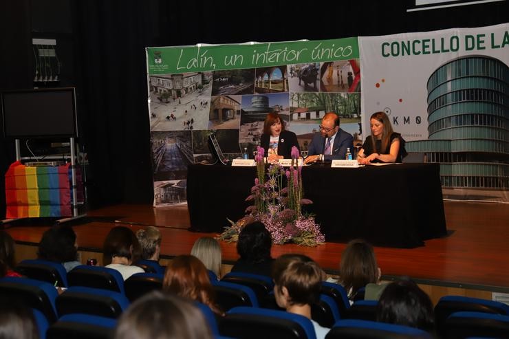 A secretaria xeral de Igualdade, Susana López Abella, na inauguración dun curso en Lalín.. XUNTA 