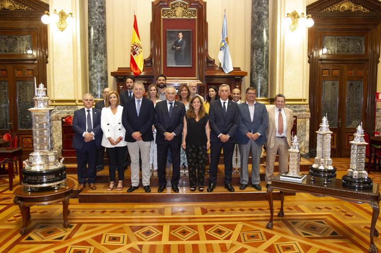 O concello coruñés equiparará o tamaño do trofeo feminino e masculino do Teresa Herrera. CONCELLO A Coruña 