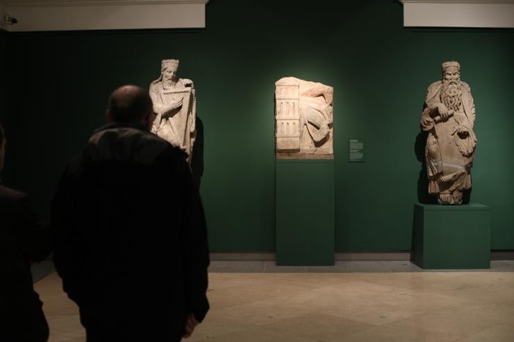 O Museo do Prado, a Real Academia Galega de Belas Artes e a Fundación Catedral de Santiago presentan a exposición Mestre Mateo. EUROPA PRESS - Arquivo 