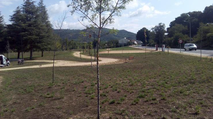 Imaxe do parque 25 de novembro de Reza, Ourense / remitida 