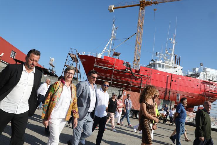 Rosa Quintana durante os actos do Día Do Carme. XUNTA DE GALICIA 