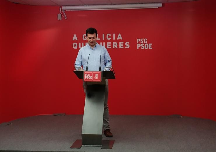 Gonzalo Caballero en rolda de prensa.. PEDRO DAVILA-EUROPA PRESS