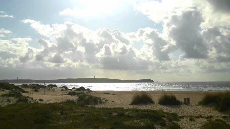 Foto da praia da Frouxeira, en Valdoviño, o 12 de xuño de 2019. EUROPA PRESS - MARÍA PAN - Arquivo