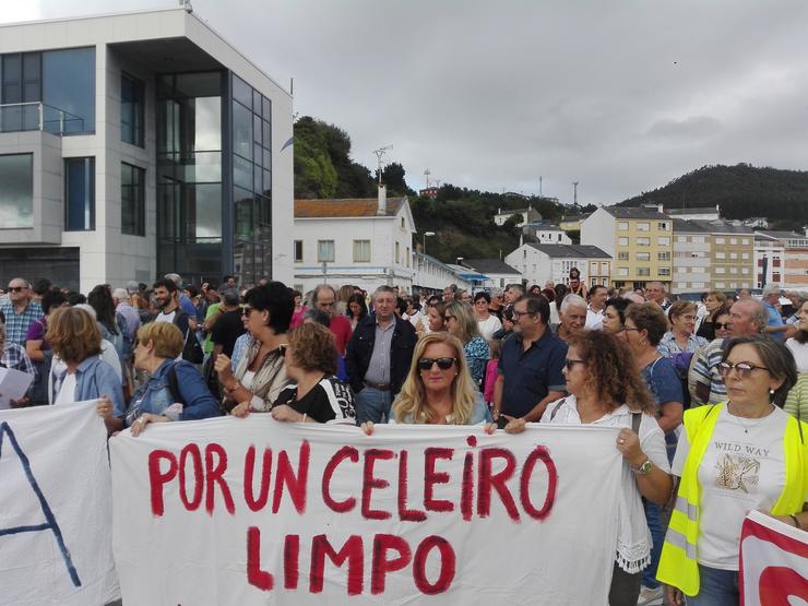 Imaxe da manifestación deste sábado.. PSOE DE LUGO 