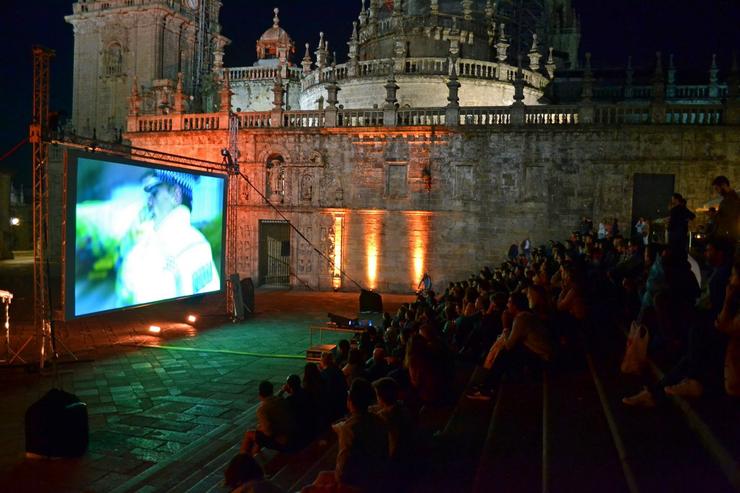 Noite Curta de Curtocircuíto na Praza de Praterías. CURTOCIRCUÍTO 