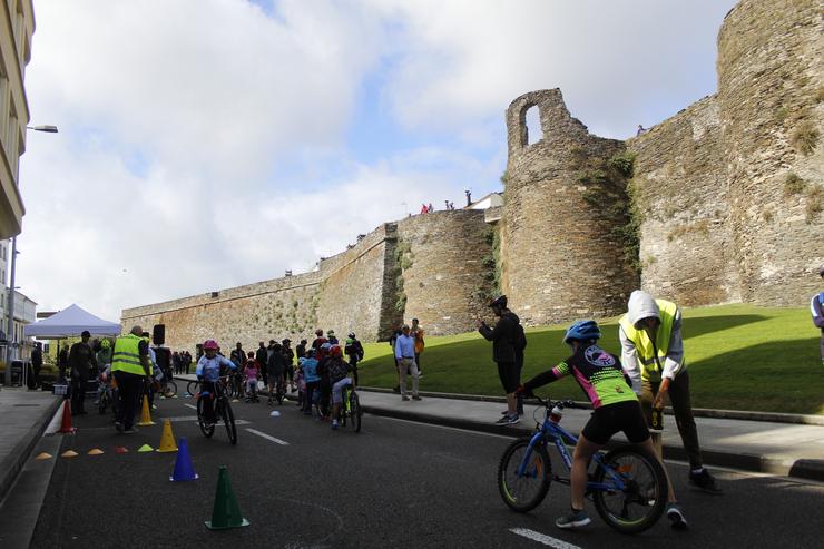 Actividades organizadas polo Concello de Lugo ao redor da Muralla no Día Europeo sen Coches.. CONCELLO