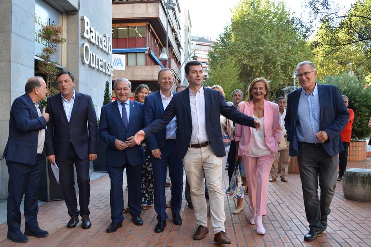 Gonzalo Caballero en Ourense. 