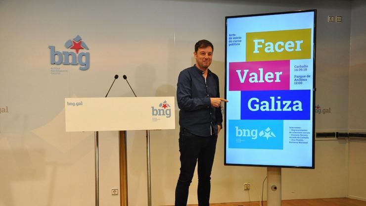 O BNG arranca o curso político cun acto en Carballo baixo o lema: “Facer Valer Galiza” 
