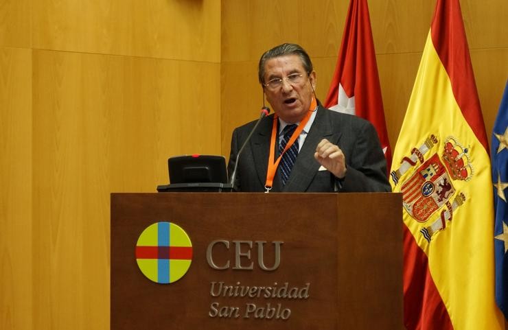 Francisco Vázquez no XIV Congreso Católicos e Vida Pública. CEU - Arquivo