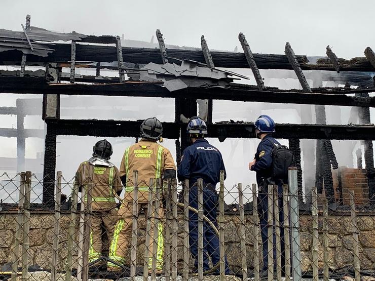 Incendio nas termas da Chavasqueira en Ourense / POLICÍA NACIONAL - Arquivo