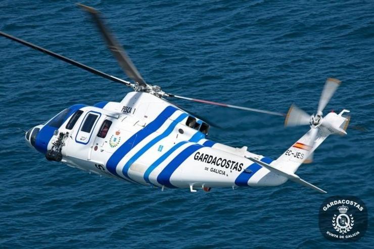 Helicóptero Pesca I. GARDACOSTAS - Arquivo / Europa Press