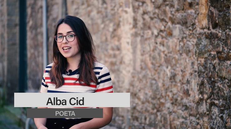 A poeta Alba Cid / cultura.gal