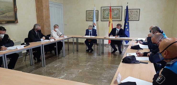 Reunión de coordinación da Subdelegación do Goberno en Ourense. SUBDELEGACIÓN 