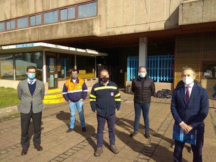 Visita de Asime a Alcoa. COMITÉ DE EMPRESA