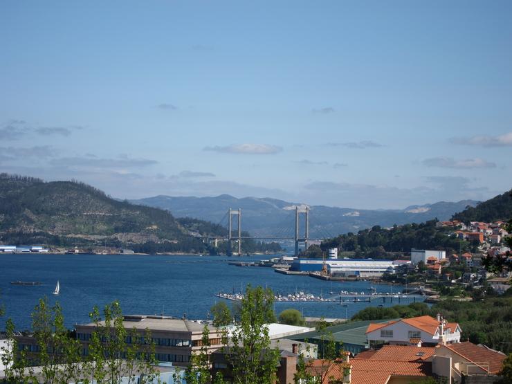 Vista da Ría de Vigo coa Ponte de Rande ao fondo. EUROPA PRESS - Arquivo 