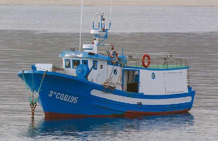 Porto Freixo Dous, naufragado en Fisterra o 10 de novembro de 2020. MINISTERIO DE PESCA / Europa Press