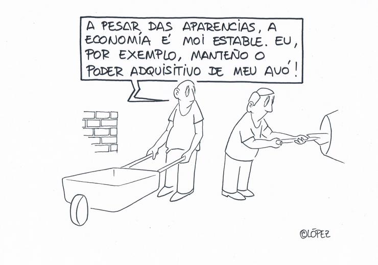 A Viñeta de Lopez - Economía estable