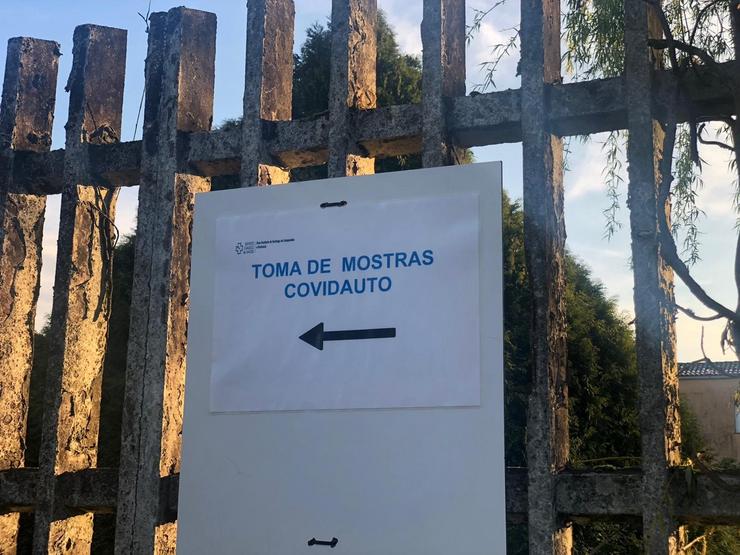 Zona de toma de mostras 