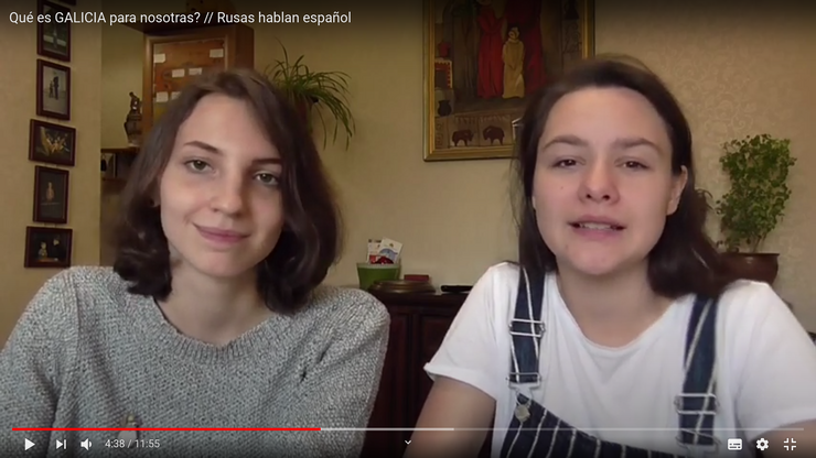 Anastasia e Polina, dúas rusas en Galicia