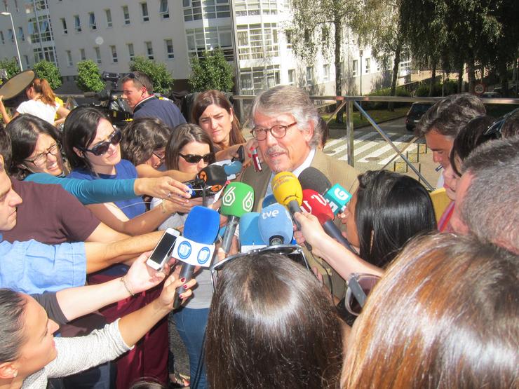 José Luís Gutiérrez Aranguren, avogado de Rosario Porto / Europa Press.