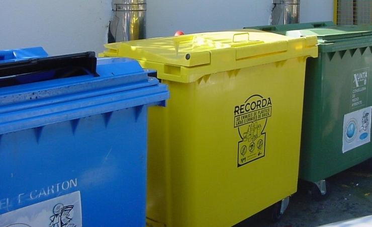 Colectores de reciclaxe de Sogama / Europa Press