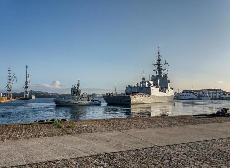 Fragata Cristobal Colón. FERROL