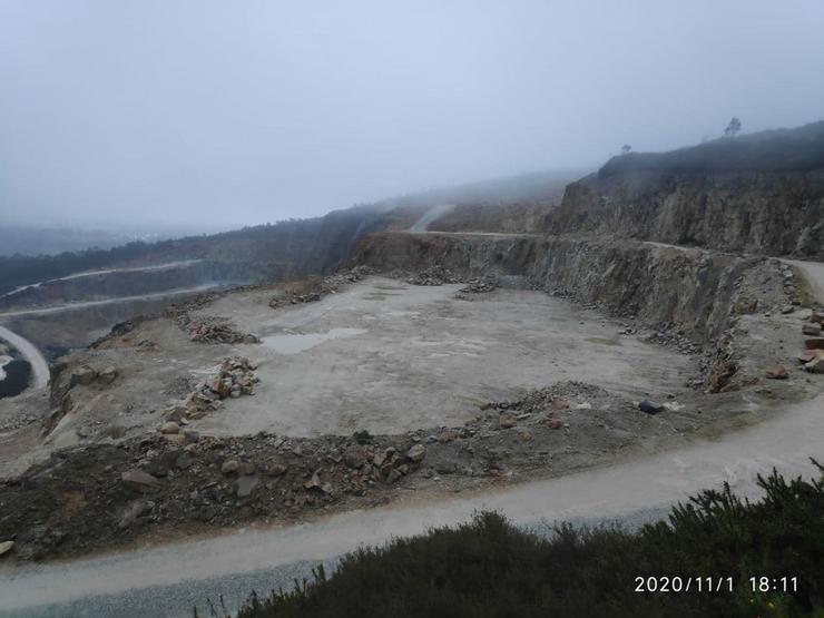 Mina de Varilongo en Santa Comba/Ecoloxistas en Acción