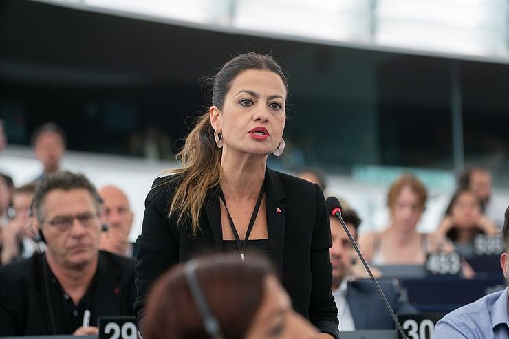 Sira Rego, eurodiputada de IU