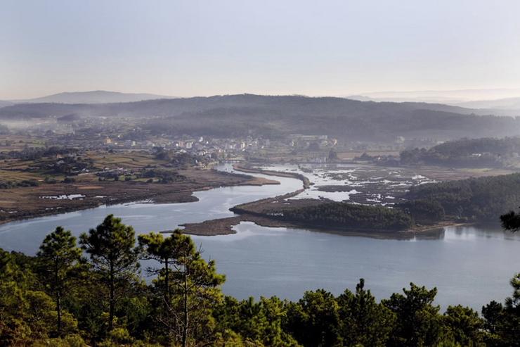 Esteiro do río Anllóns en Ponteceso/ turismo.gal