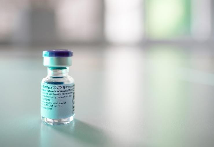 Unha vacina de Pfizer-BioNTech contra a COVID-19. BIONTECH / ZUMA PRESS / CONTACTOPHOTO