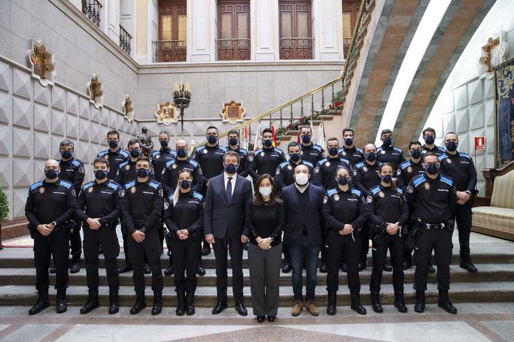 Incorporación de novos axentes á Policía Local da Coruña. ANDY PEREZ 