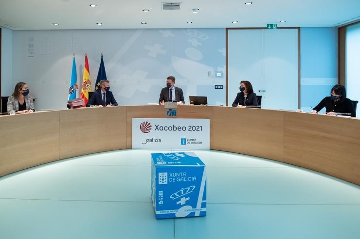 O Titular Do Goberno Galego Preside A Reunión Do Consello da Xunta. Xunta de Galicia