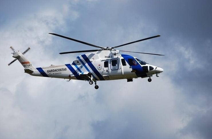 Helicóptero 'Pesca II' de Gardacostas de Galicia.. SALVAMENTO MARÍTIMO - Arquivo