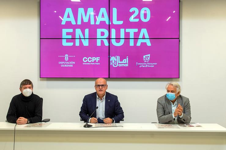 Presentación do ciclo Amal en Ruta. DEPUTACIÓN DE OURENSE / Europa Press