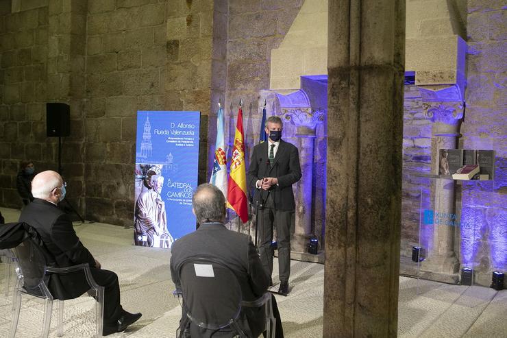 Fotos Xunta /Vicepresidente Primeiro / Presentación Do Libro A Catedral Dúas Camiños.. Xunta de Galicia / Europa Press