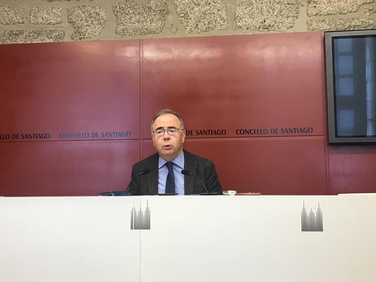O alcalde de Santiago, Xosé Sánchez Bugallo. / Europa Press