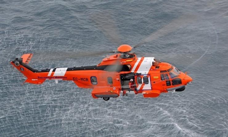 Helicóptero Helimer 401. SALVAMENTO MARÍTIMO 