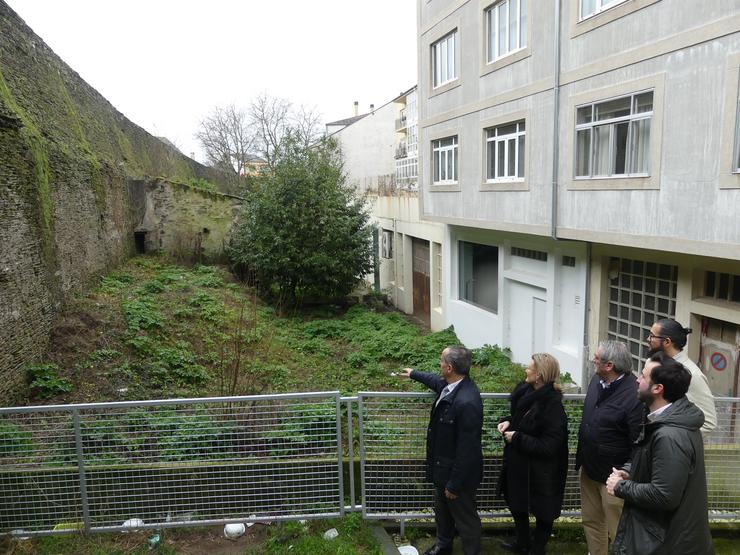 O PP de Lugo reivindica que se conclúa o paseo interior da muralla romana da cidade.. PP DE LUGO / Europa Press