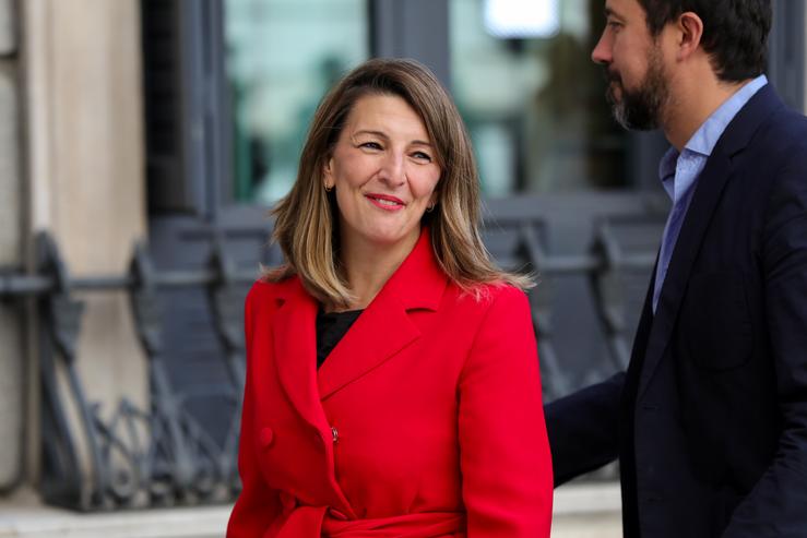 A ministra de Traballo, Yolanda Díaz.. Jesús Hellín - Europa Press 