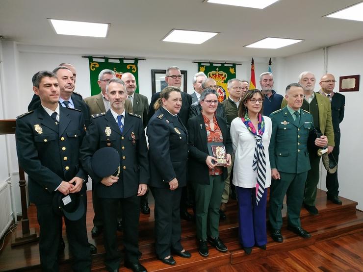 Acto conmemorativo do 196 aniversario da creación da Policía Nacional en España na Comisaría de Pontevedra.. SUBDELEGACIÓN DO GOBERNO EN PONTEVEDRA 