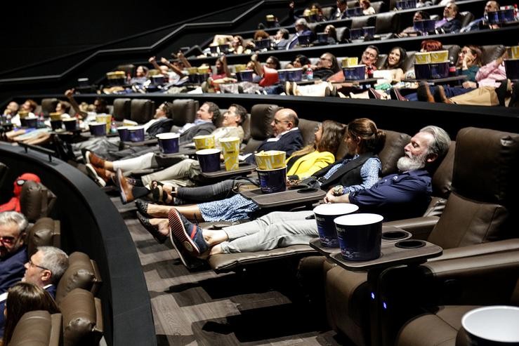 Inauguración da sala de luxo de Cinesa en Bonaire. CINESA - Arquivo