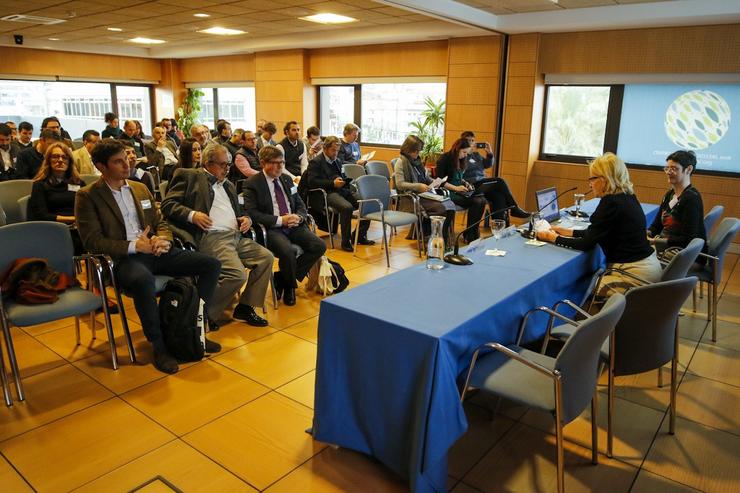 Encontro do sector da investigación marítima no Centro Tecnolóxico do Mar, en Vigo.. XUNTA / Europa Press