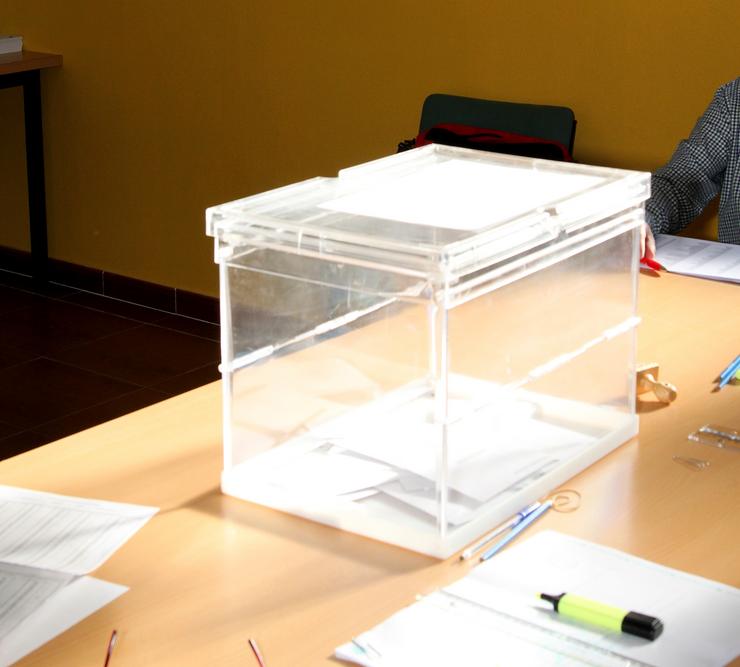 Urna Electoral. EUROPA PRESS/ARQUIVO