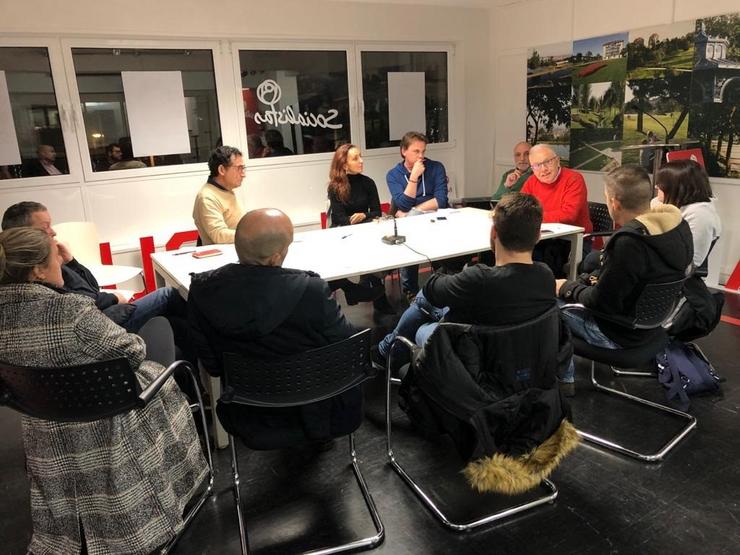 Reunión dos socialistas da comarca de Santiago.