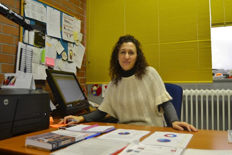 A coordinadora do programa de doutoramento da UVigo, Ana Belén Fernández