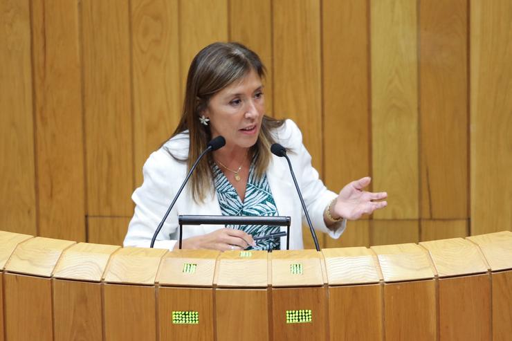 Conselleira de Medio Ambiente, Beatriz Mato, despídese. XUNTA - Arquivo / Europa Press