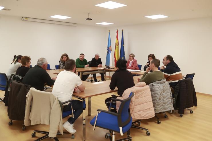 Reunión das confrarías de Ferrolterra coa conselleira de Mar 