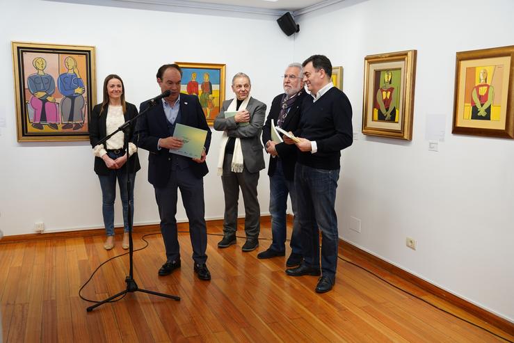 Presentación do libro-catálogo do Concello de Lalín sobre Maruja Mallo e Luís Seoane. XUNTA 